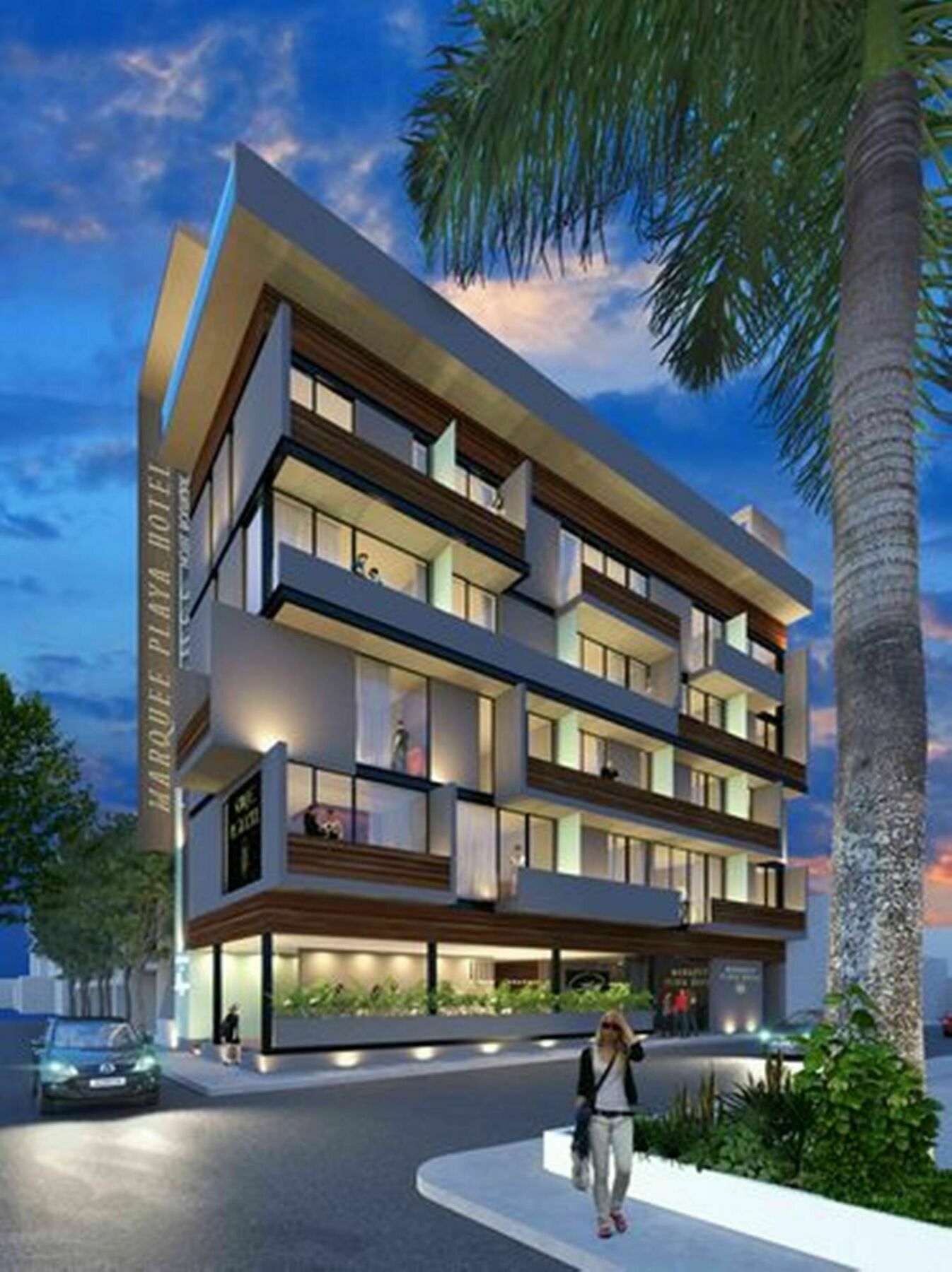 Marquee Playa Hotel (Adults Only) Playa del Carmen Esterno foto