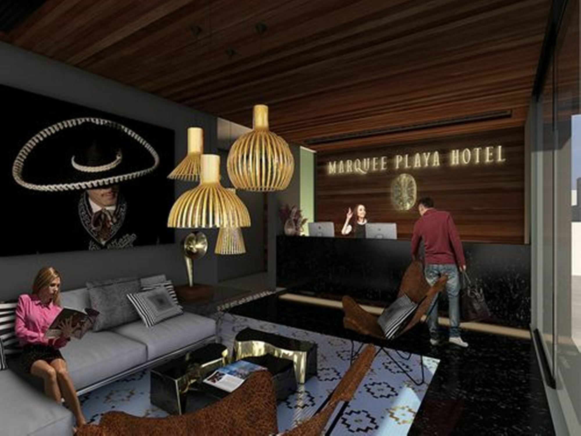 Marquee Playa Hotel (Adults Only) Playa del Carmen Esterno foto